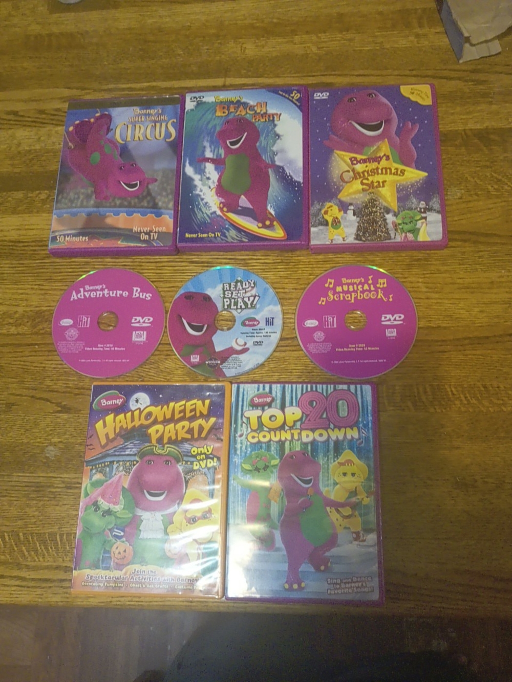 Barney Purple Kids DVD Collection - Purple